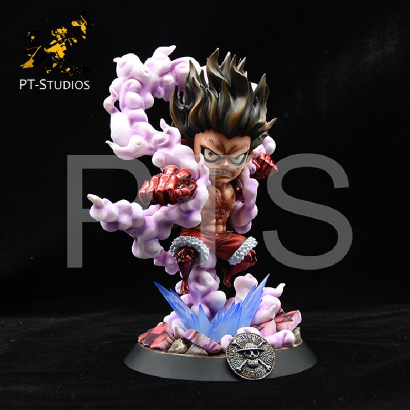 one piece luffy snake man figure